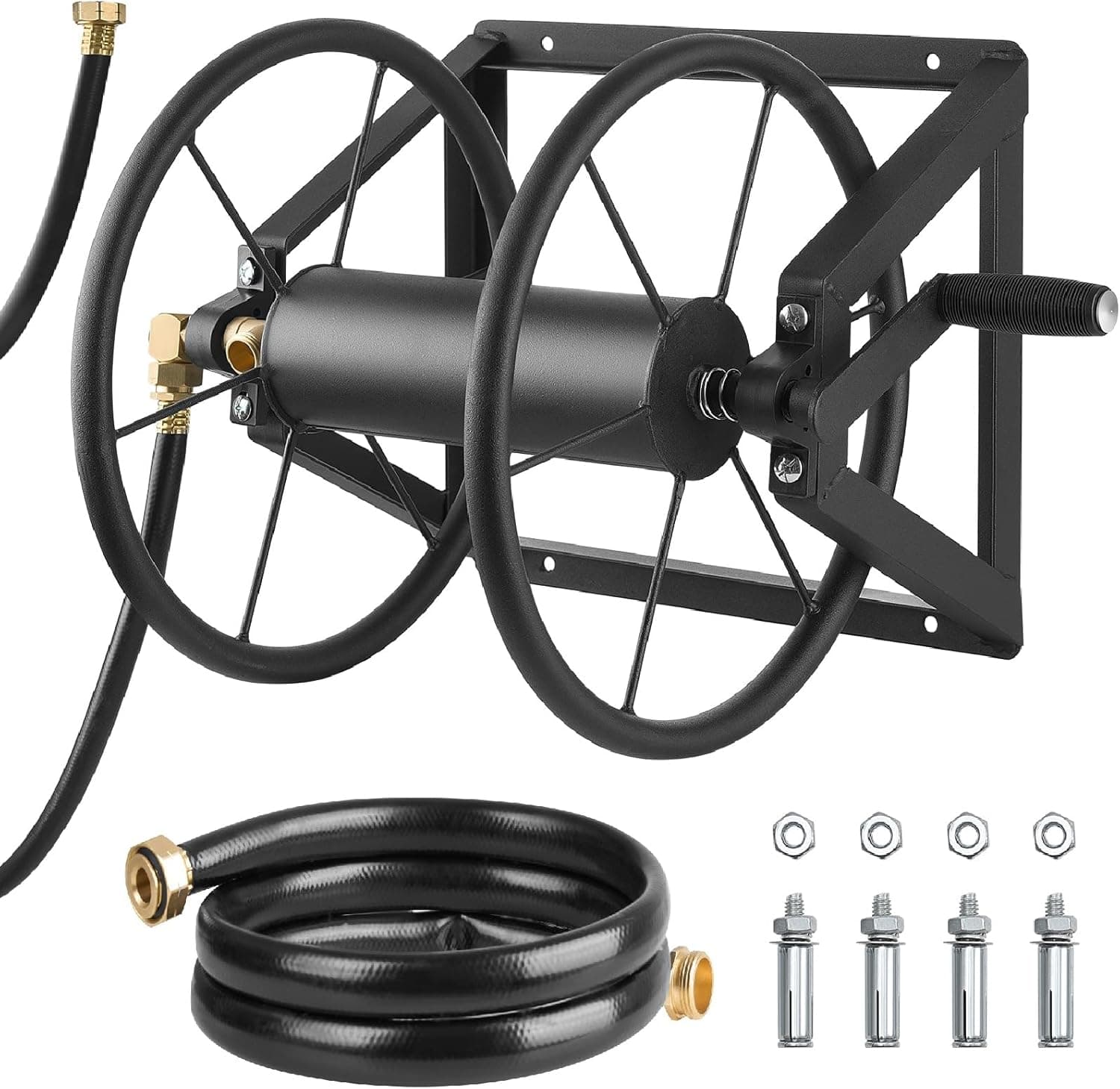 VEVOR Wall Mounted Garden Hose Reel